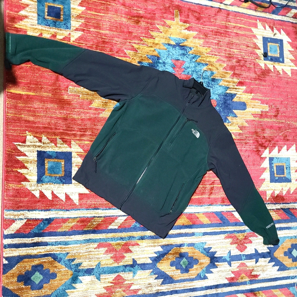 Mens northface fleece windstopper jacket